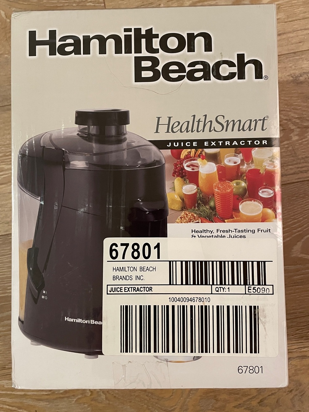 Hamilton Beach HealthSmart Juicer machine - new